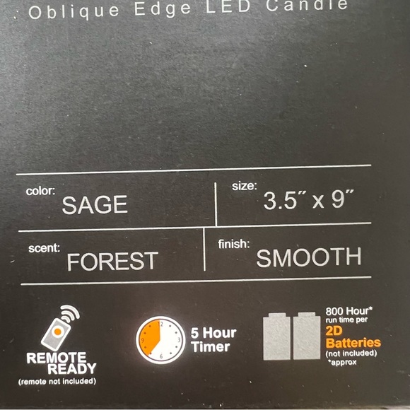 Moving Flame LED Long Life Candle - Picture 4 of 7